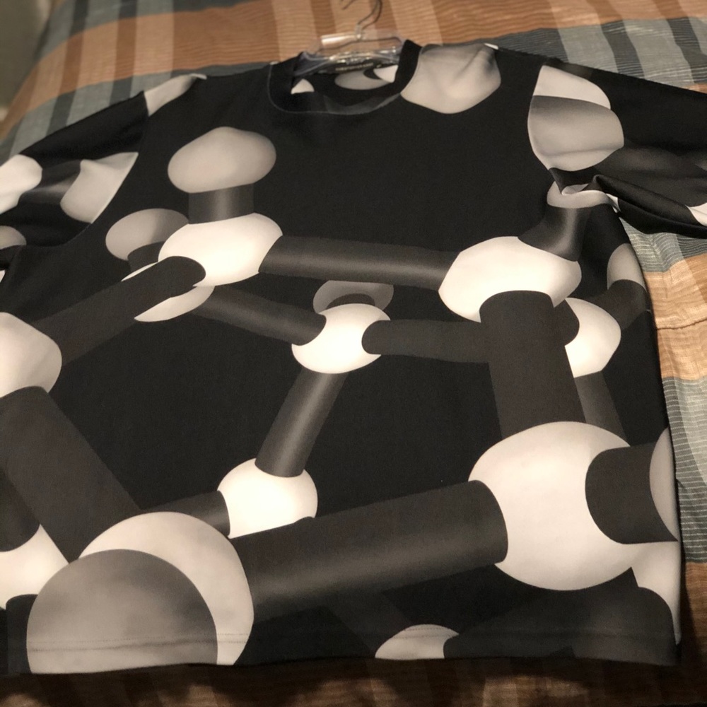 Christopher Kane oversized molecular shirt